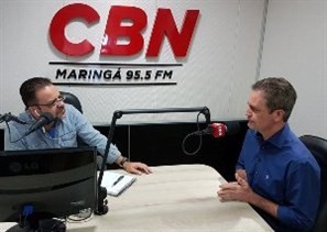 Prefeito eleito de Maringá, Ulisses Maia reafirma proposta de campanha em entrevista no estúdio da CBN. Ele fala também sobre transição com o atual governo municipal